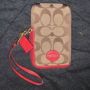 Coach wristlet